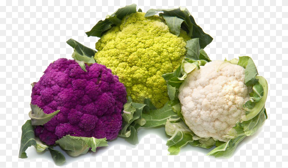 Cauliflower Clipart Types Of Cauliflower And Broccoli, Food, Plant, Produce, Vegetable Free Transparent Png