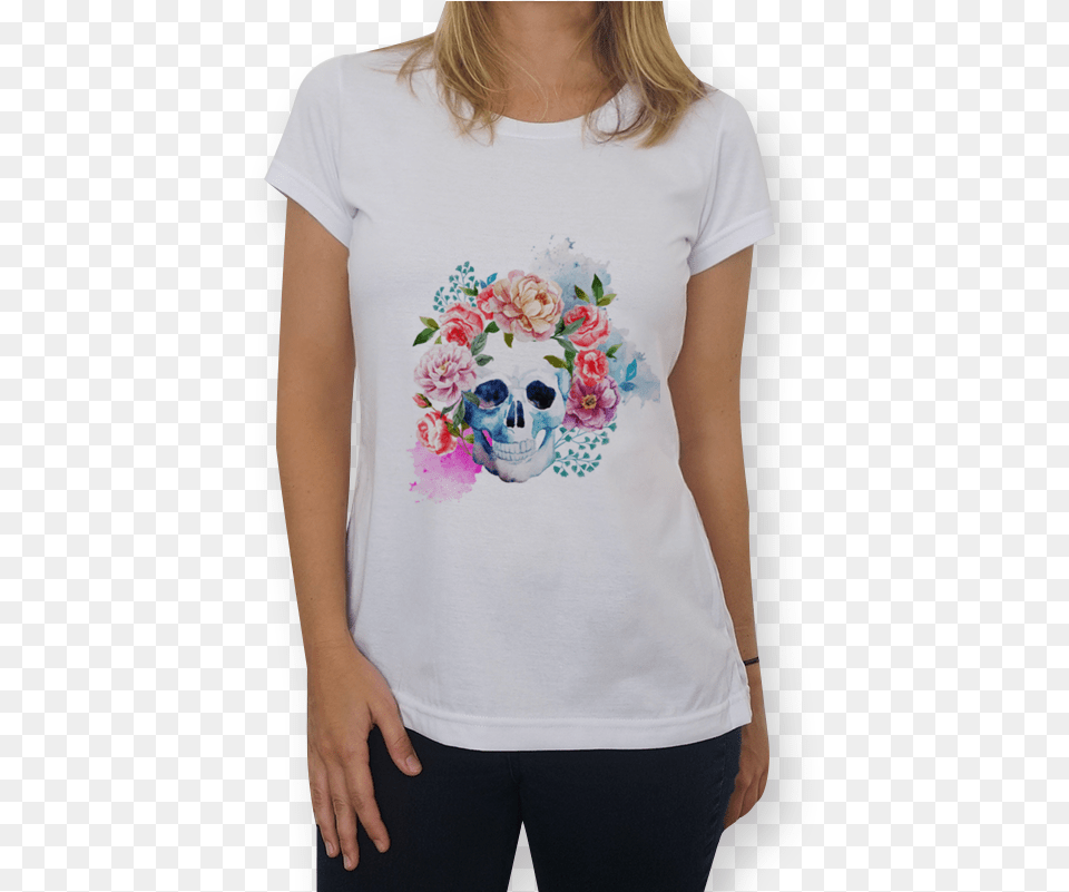 Transparent Caveira Mexicana T Shirt, Clothing, T-shirt, Pattern, Applique Free Png Download