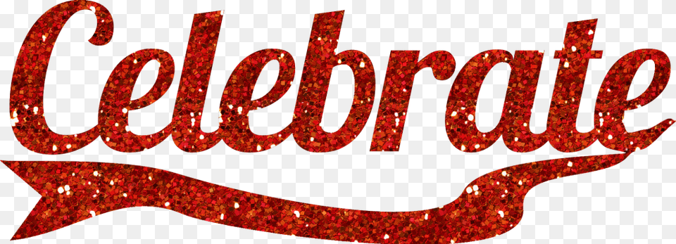 Celebration Word Art, Glitter, Person, Text Free Transparent Png