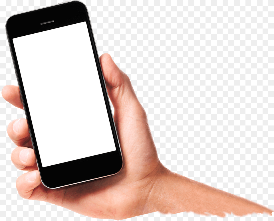 Cell Phone In Hand, Electronics, Mobile Phone, Iphone Free Transparent Png