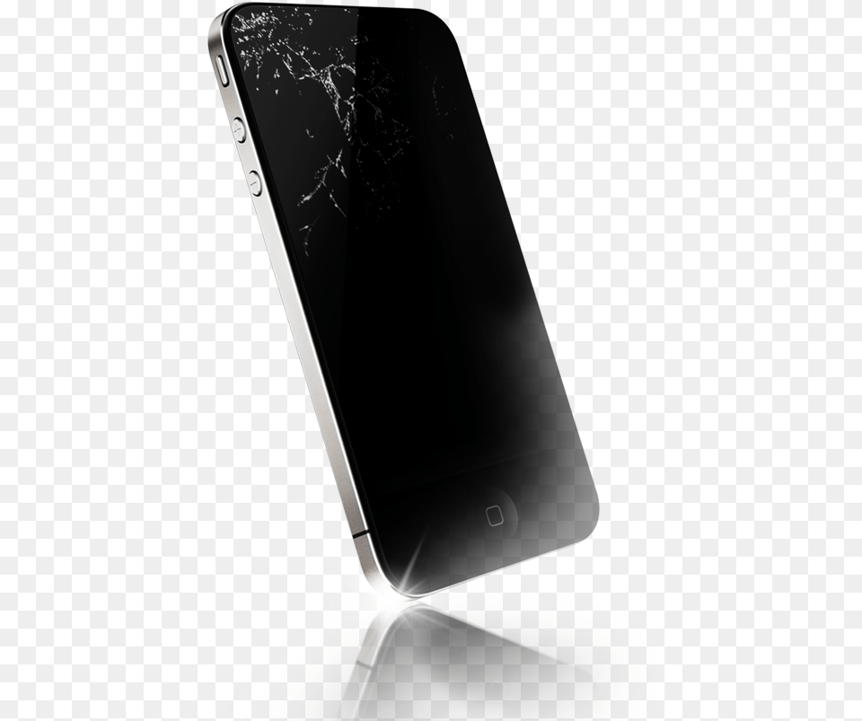 Transparent Cell Phone Screen Broke Iphone Screen Transparent, Electronics, Mobile Phone Free Png Download