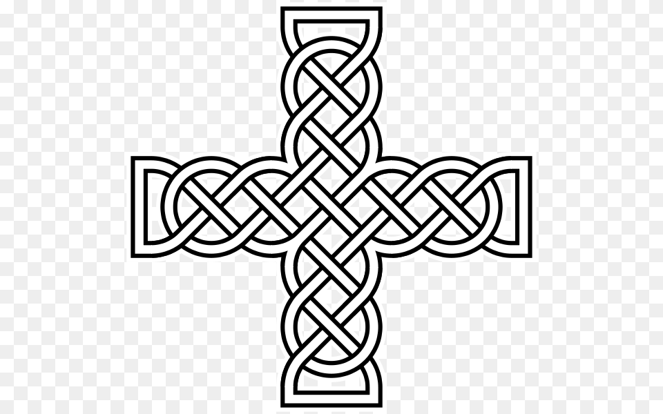 Transparent Celtic Design Celtic Knot Christian Cross, Symbol, Dynamite, Weapon Png Image