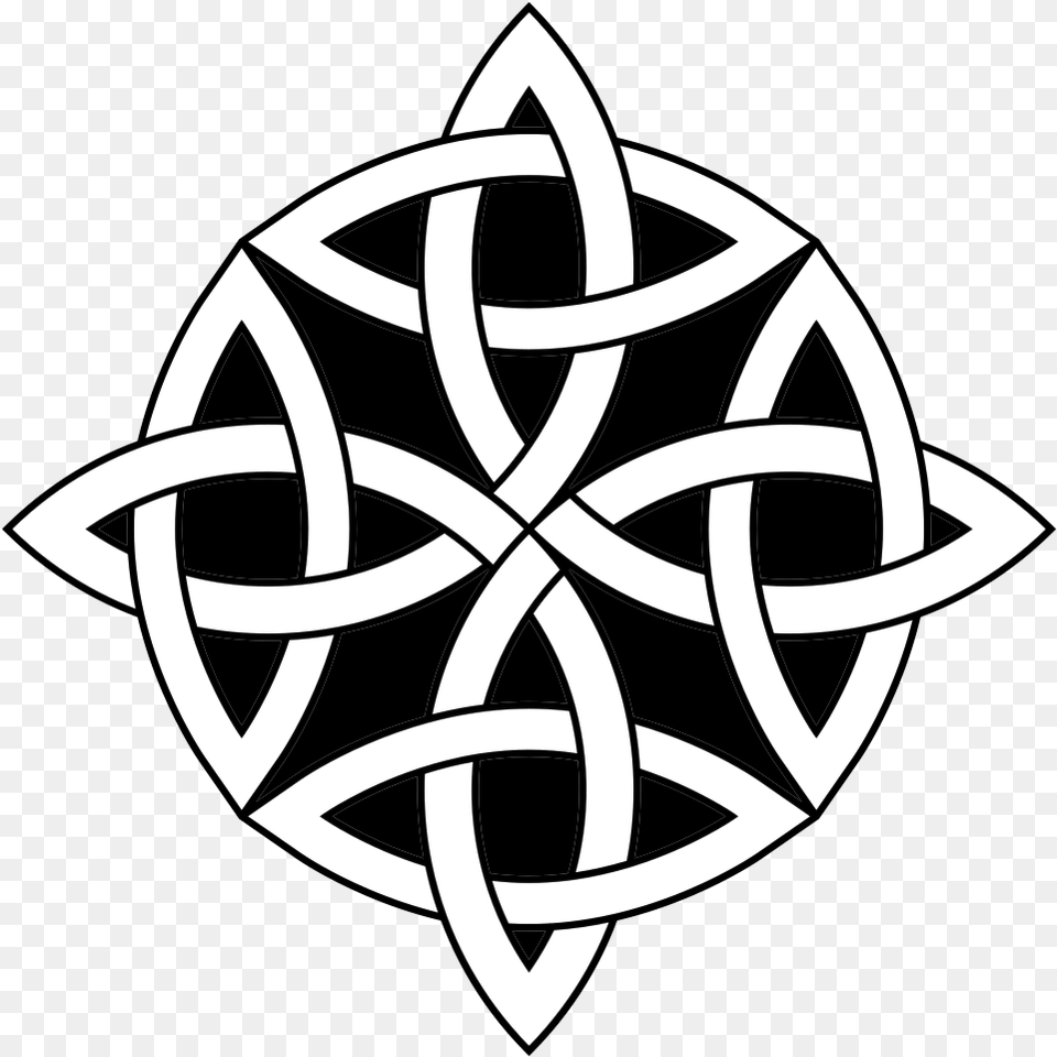 Transparent Celtic Simple Celtic Knot, Star Symbol, Symbol, Ammunition, Grenade Free Png