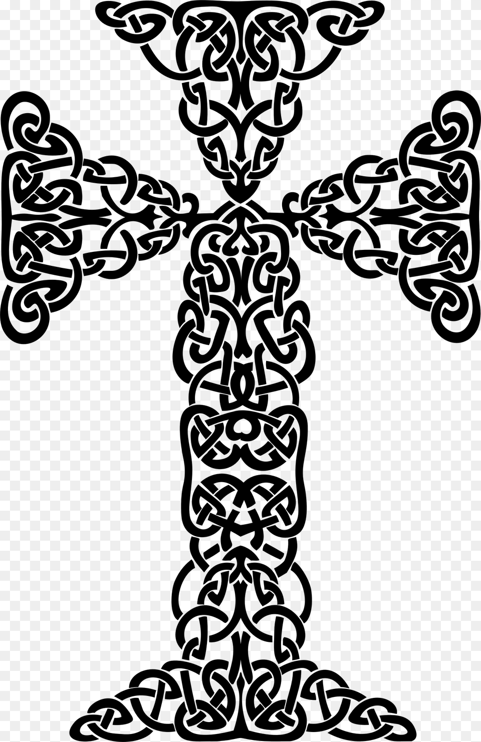 Celts Clipart Celtic Knot Cross, Gray Free Transparent Png