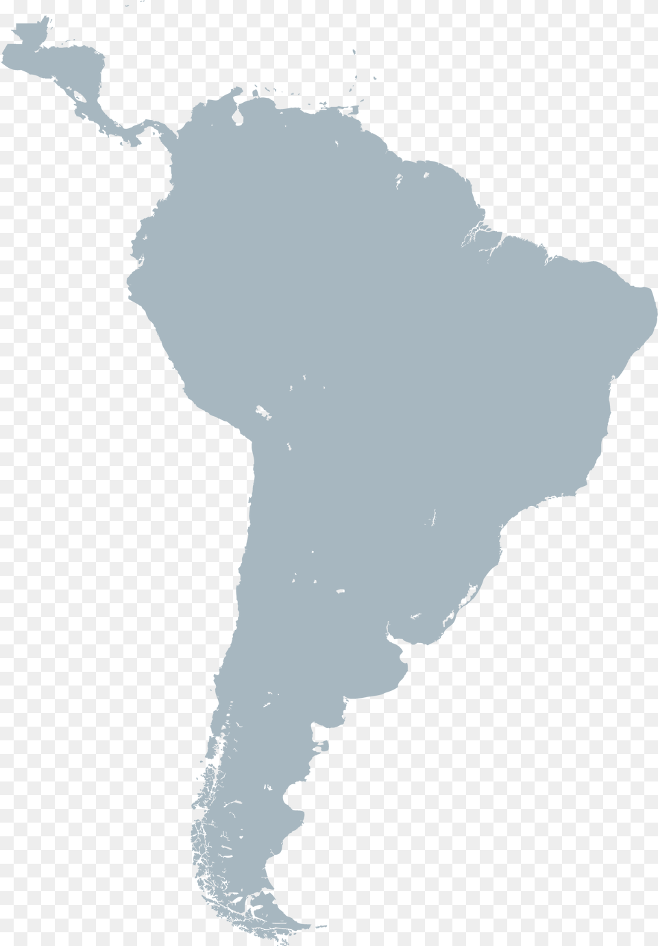 Transparent Central America South America Map, Chart, Plot, Person, Adult Png Image
