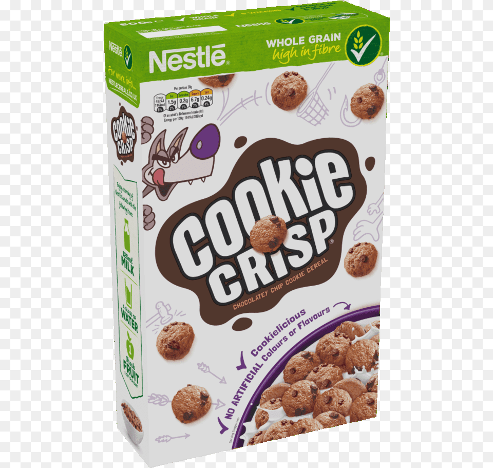 Cereal Box Cookie Crisp Cereal Box, Food, Sweets, Bread, Baby Free Transparent Png