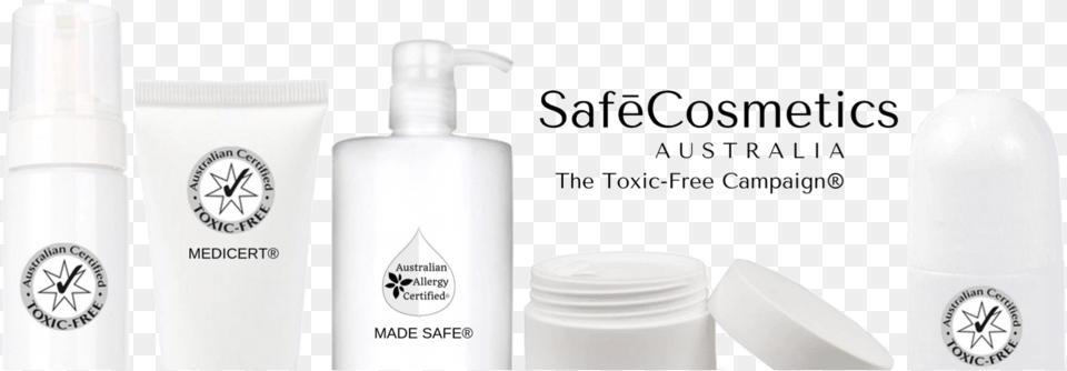 Transparent Certified Products Banner, Bottle, Lotion, Cosmetics Png