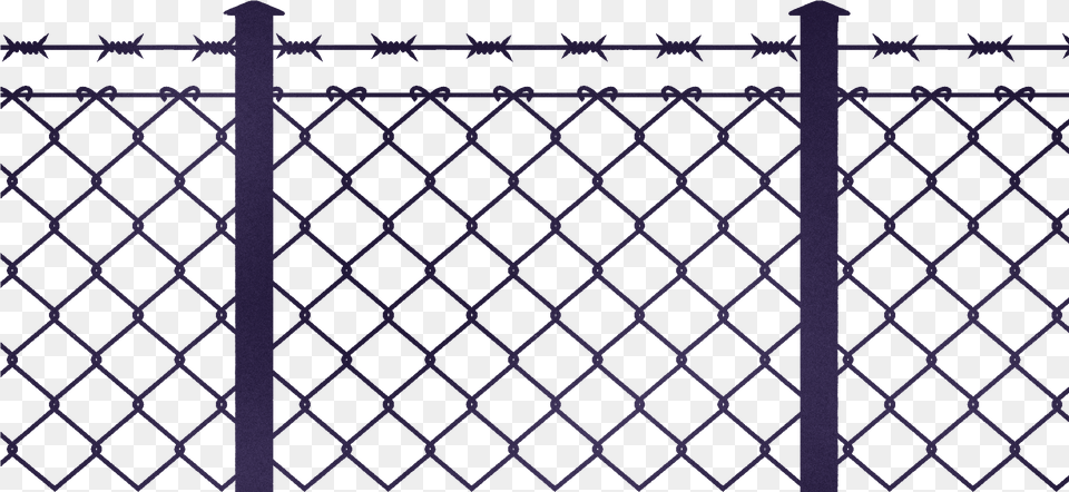Transparent Chainlink Fence Barbed Wire Fence Free Png Download