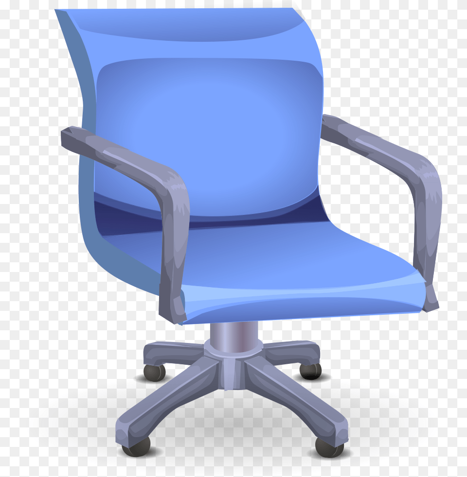 Transparent Chair Clip Art Chair In Blue Icon, Cushion, Furniture, Home Decor, Armchair Free Png