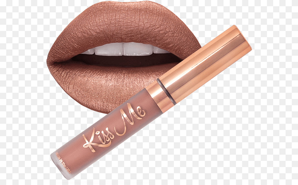 Champagne Pop Kiss Me Single Af, Cosmetics, Lipstick Free Transparent Png