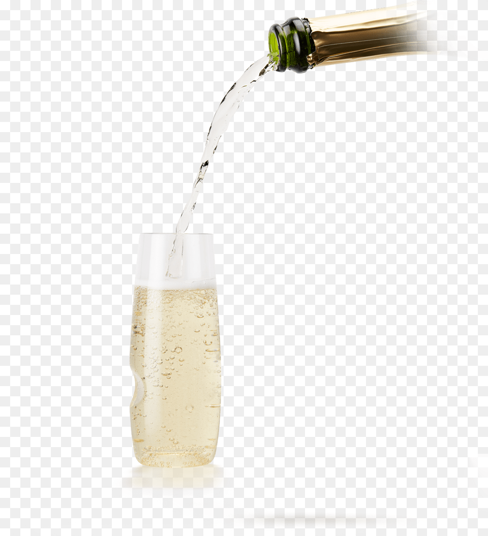 Transparent Champagne Pouring, Glass, Alcohol, Beer, Beverage Png