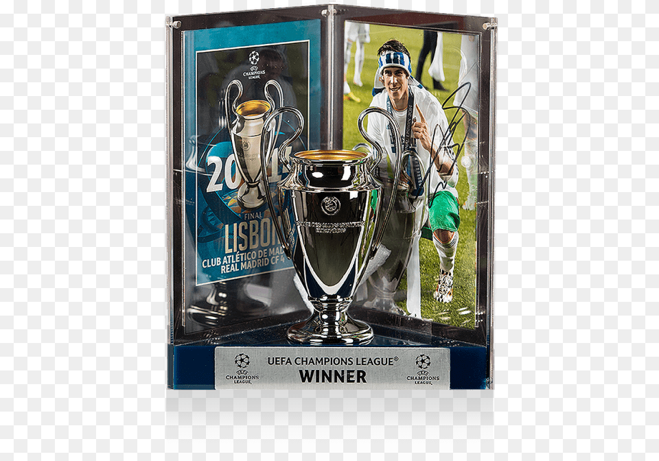 Transparent Champions League Trophy Goalkeeper, Adult, Person, Man, Male Free Png