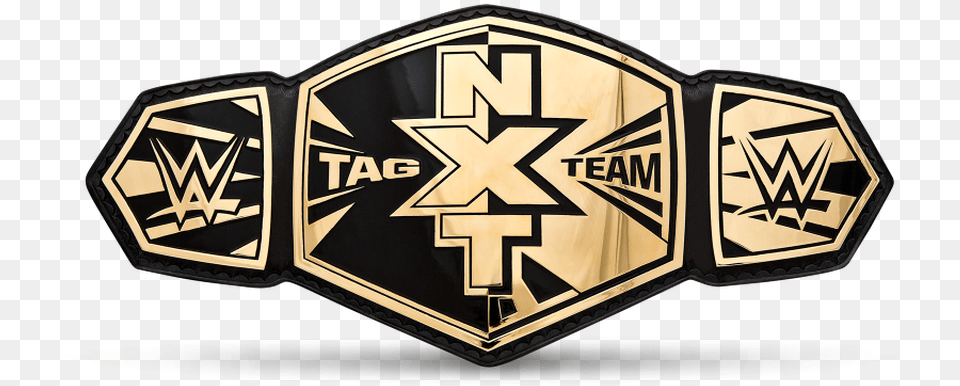 Championship Belt Make Wwe Nxt Championship Tag Team, Accessories, Logo, Symbol, Buckle Free Transparent Png
