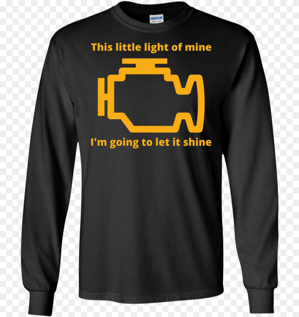 Transparent Check Engine Light Check Engine Light, Clothing, Sleeve, Long Sleeve, T-shirt Png