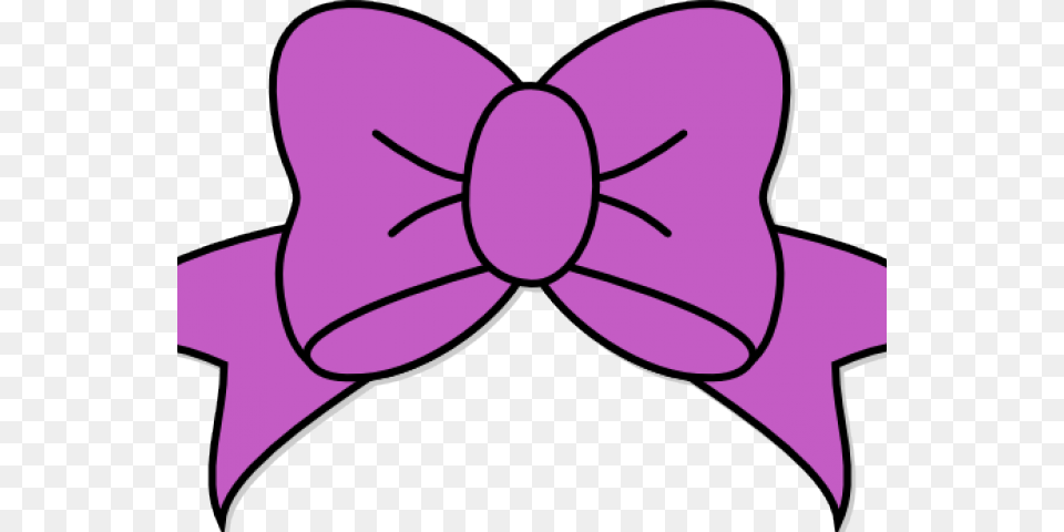 Transparent Cheer Cliparts Hair Bow Svg, Accessories, Formal Wear, Purple, Tie Free Png