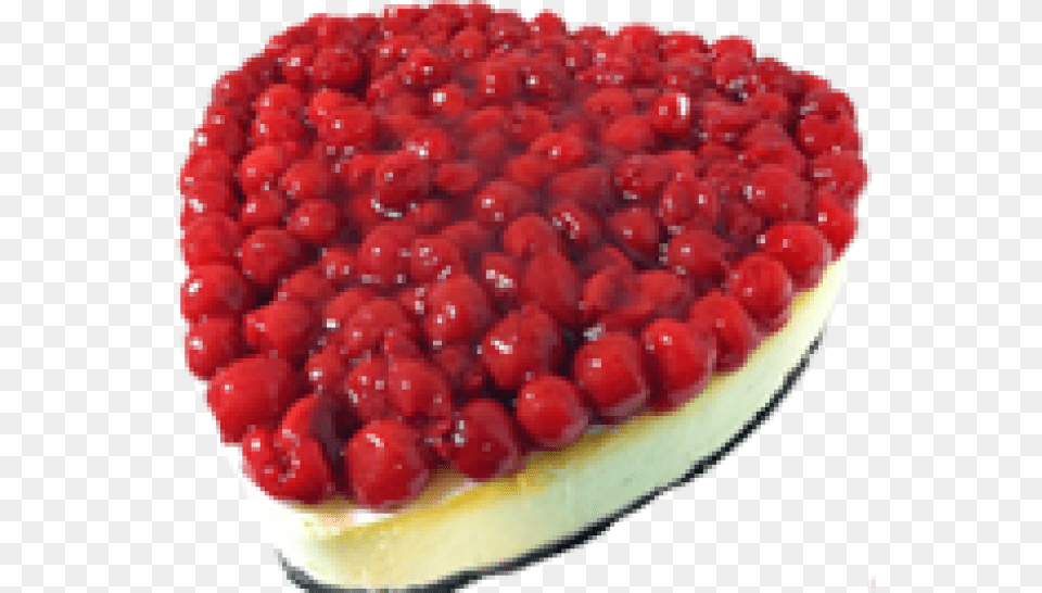 Transparent Cheese Cake Heart Shaped Cheesecake, Food, Fruit, Plant, Produce Png