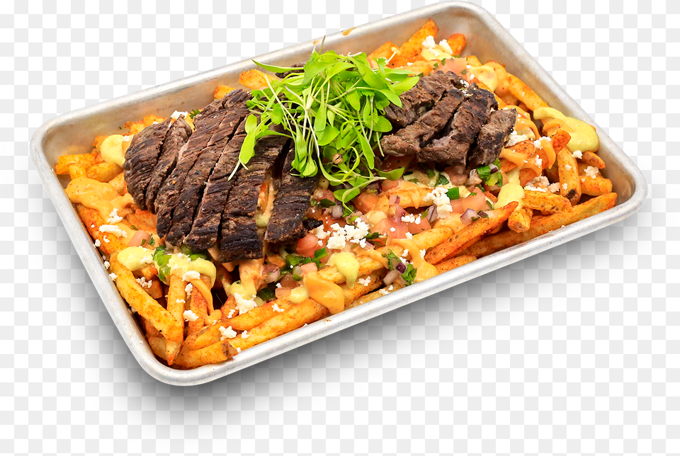 Transparent Cheese Fries Carne Asada, Food, Food Presentation, Lunch, Meal Png Image