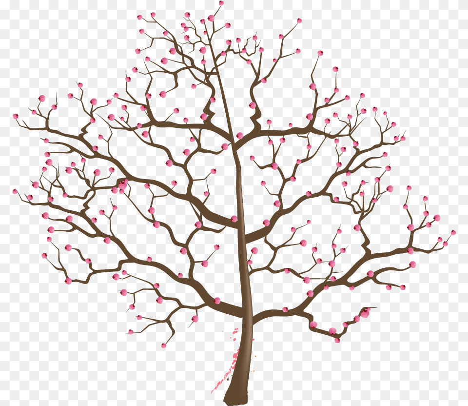 Transparent Cherry Blossom Tree, Flower, Plant, Cherry Blossom Free Png