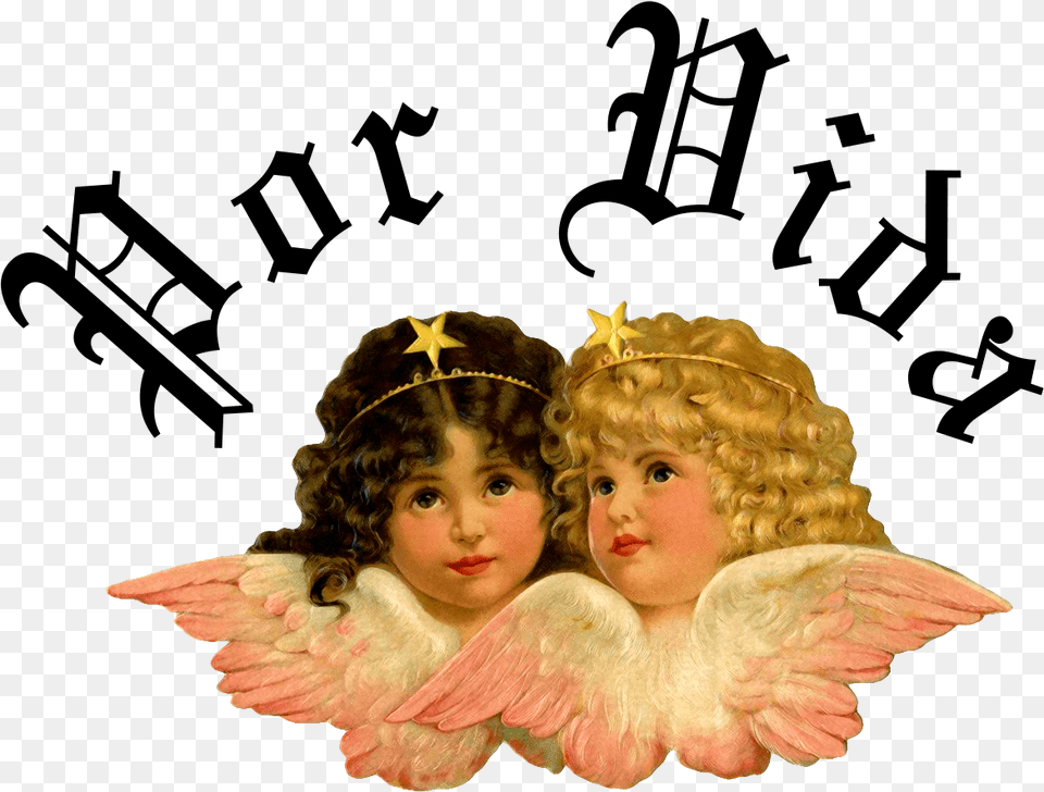 Transparent Cherubs Por Vida Kali Uchis Baby Angel Tshirt, Accessories, Head, Person, Face Free Png Download