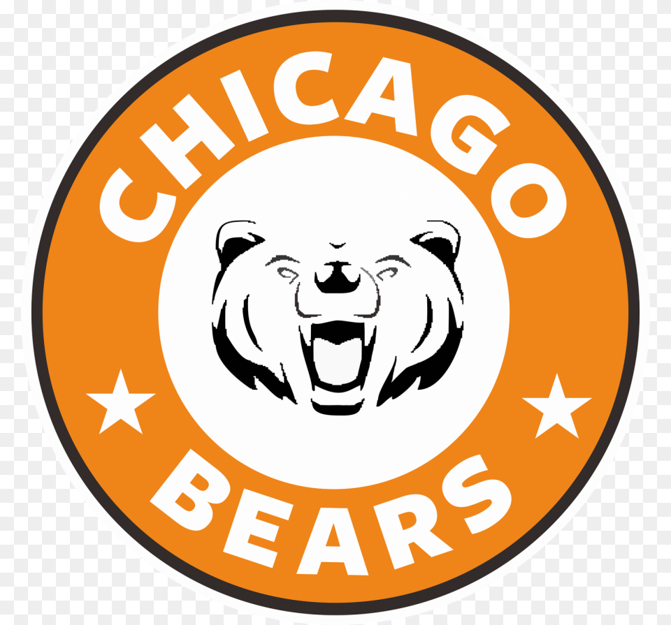 Transparent Chicago Bears Helmet Logo Osos De Chicago, Badge, Symbol, Baby, Person Free Png