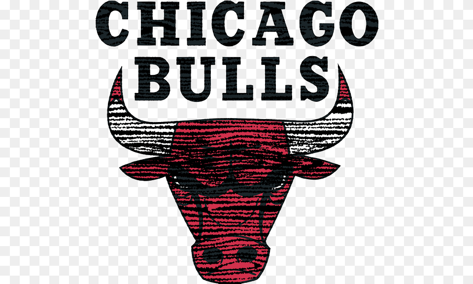 Transparent Chicago Bulls Logo Poster, Animal, Bull, Mammal, Cattle Free Png