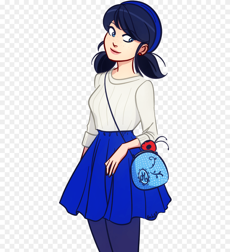 Transparent Chicas Tumblr Marinette Dibujos De Miraculous Ladybug, Publication, Book, Comics, Woman Png Image