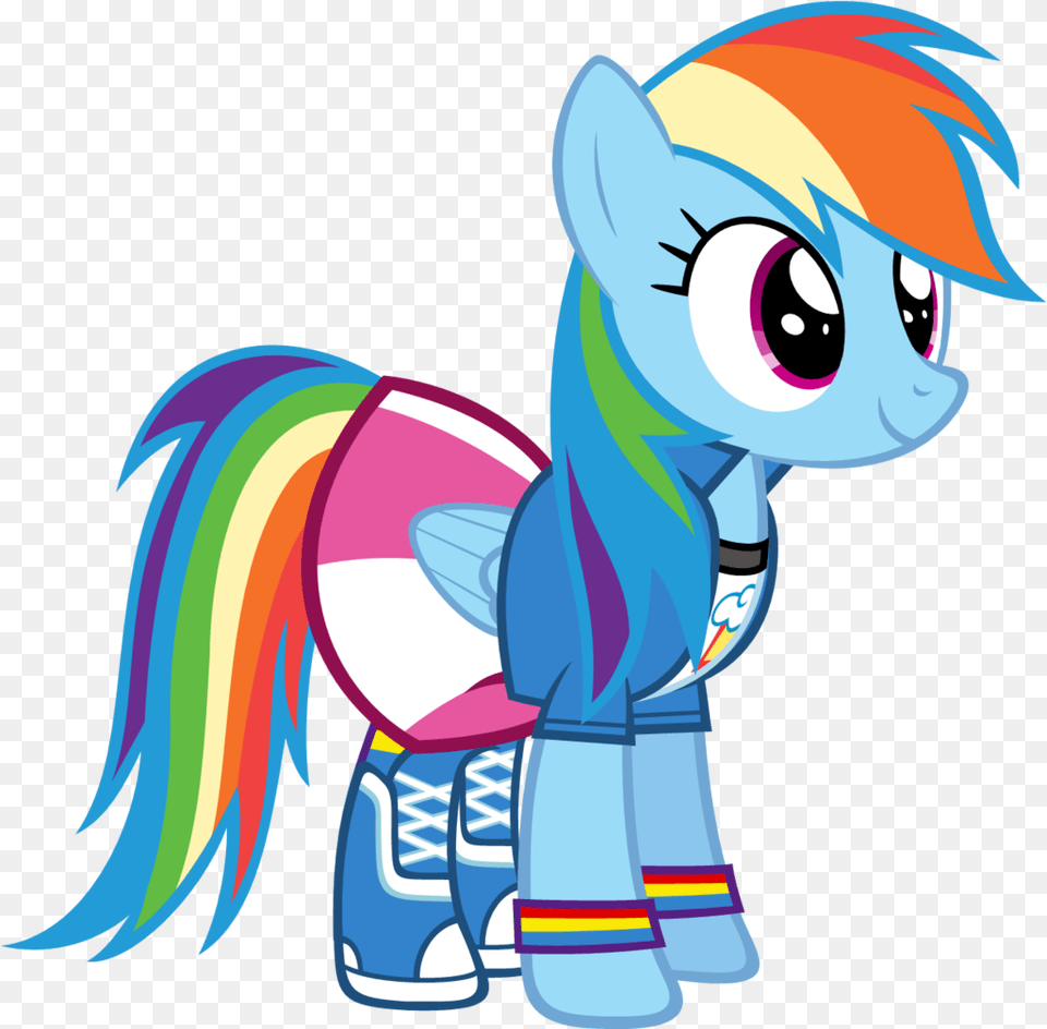 Transparent Childrens Clothes Clipart Rainbow Dash Equestria Girls Outfit, Book, Comics, Publication, Baby Png