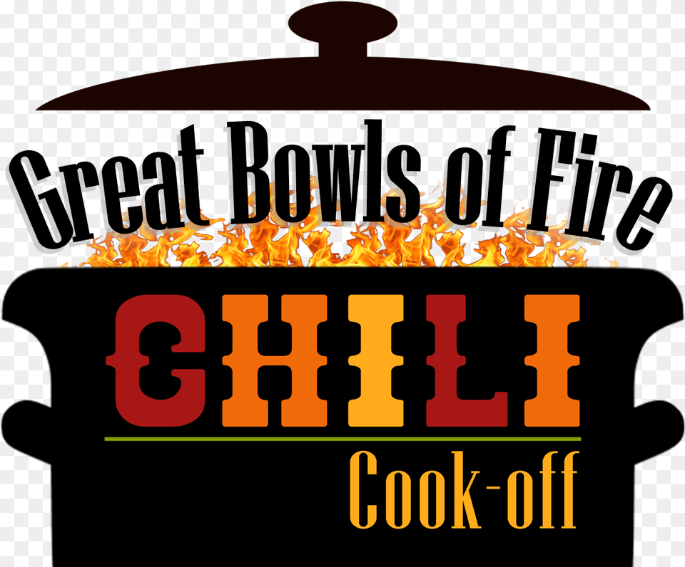 Transparent Chili Cook Off Clip Art Chilli Cook Off Clipart, Fire, Flame, Text Free Png