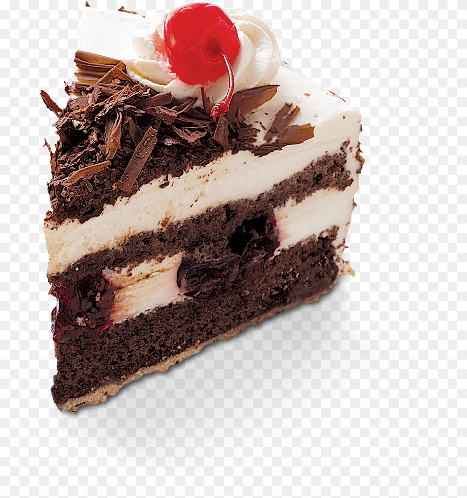 Transparent Chocolate Cake Black Forest Cake Pieces, Torte, Food, Dessert, Cream Free Png Download