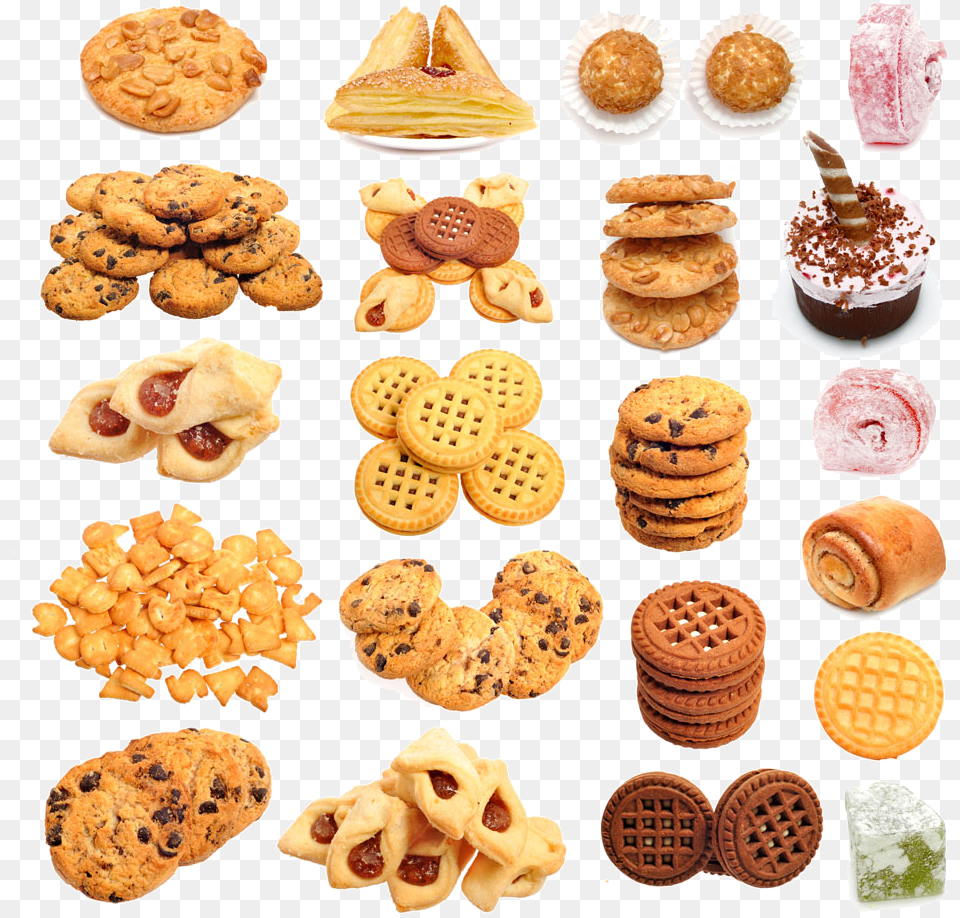 Transparent Chocolate Chip Cookie Clipart Cookies And Cakes, Bread, Food, Sweets, Snack Png Image