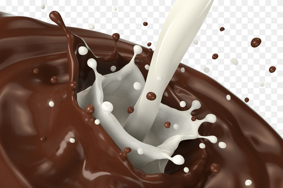 Transparent Chocolate Splash Milk Chocolate Image Free Png