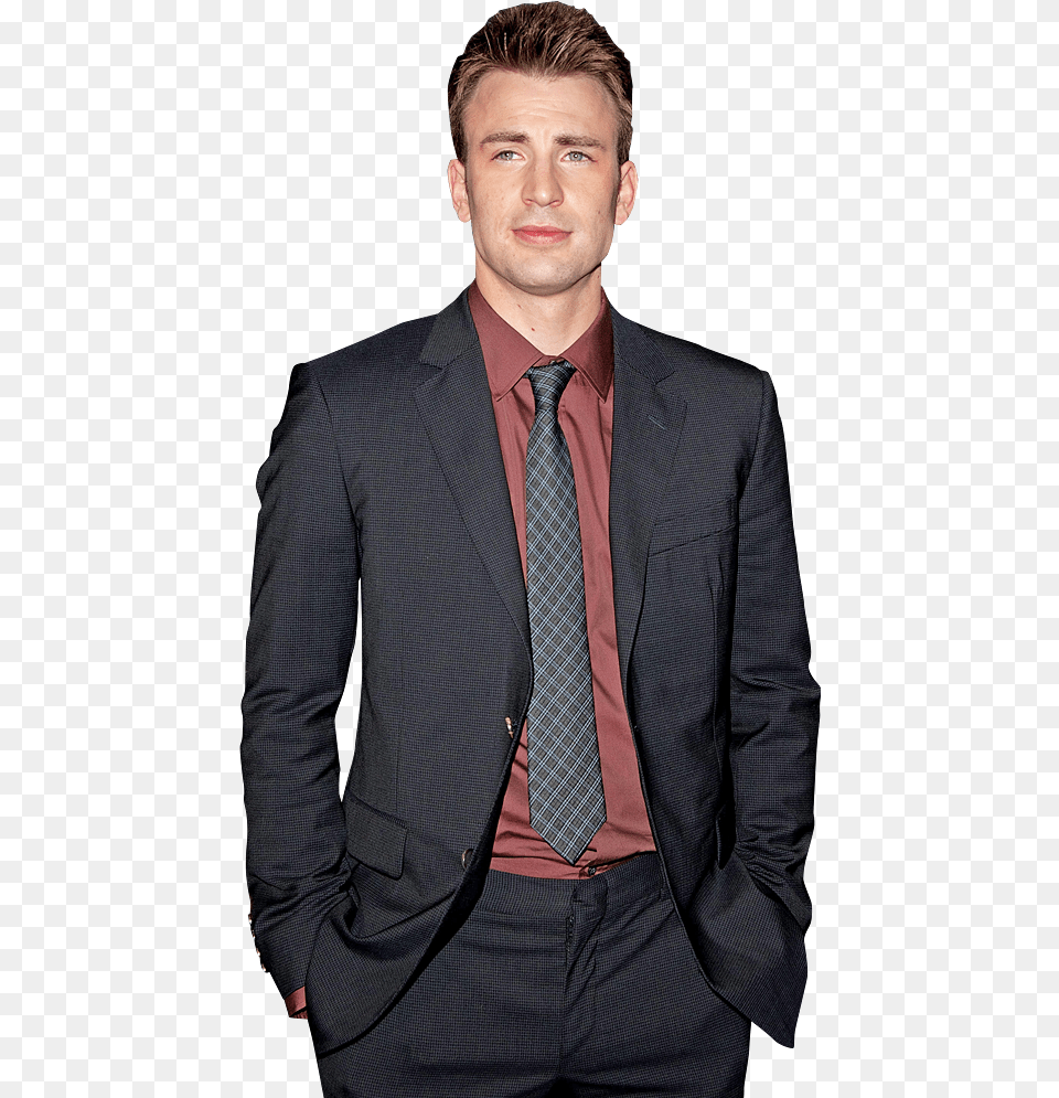 Transparent Chris Evans Chris Evan In A Suit, Accessories, Necktie, Tie, Formal Wear Png Image