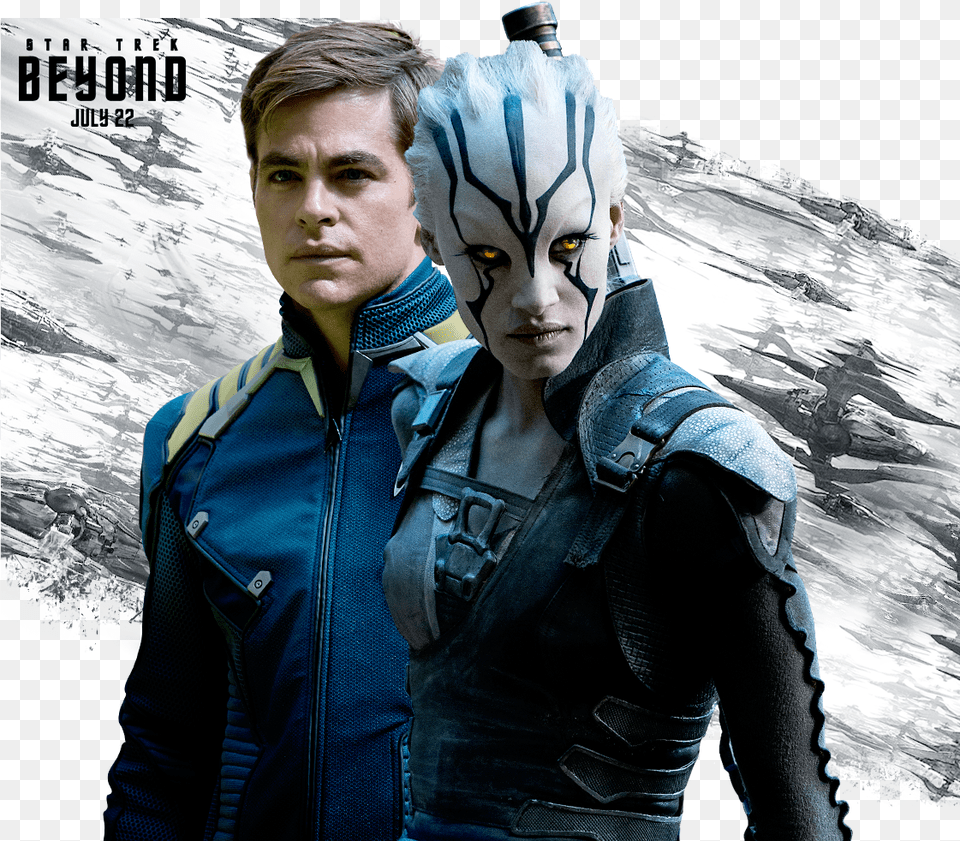 Transparent Chris Pine Jaylah Star Trek, Jacket, Clothing, Coat, Vest Png