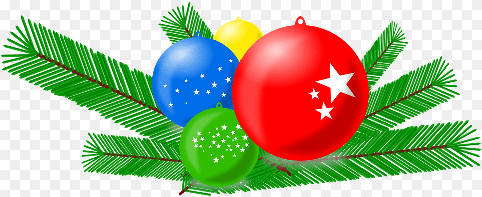 Transparent Christmas Ball Ornament Clipart Noel Sapin Et Boule, Balloon Free Png
