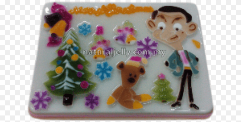 Transparent Christmas Bear Teddy Bear, Birthday Cake, Cake, Cream, Dessert Png