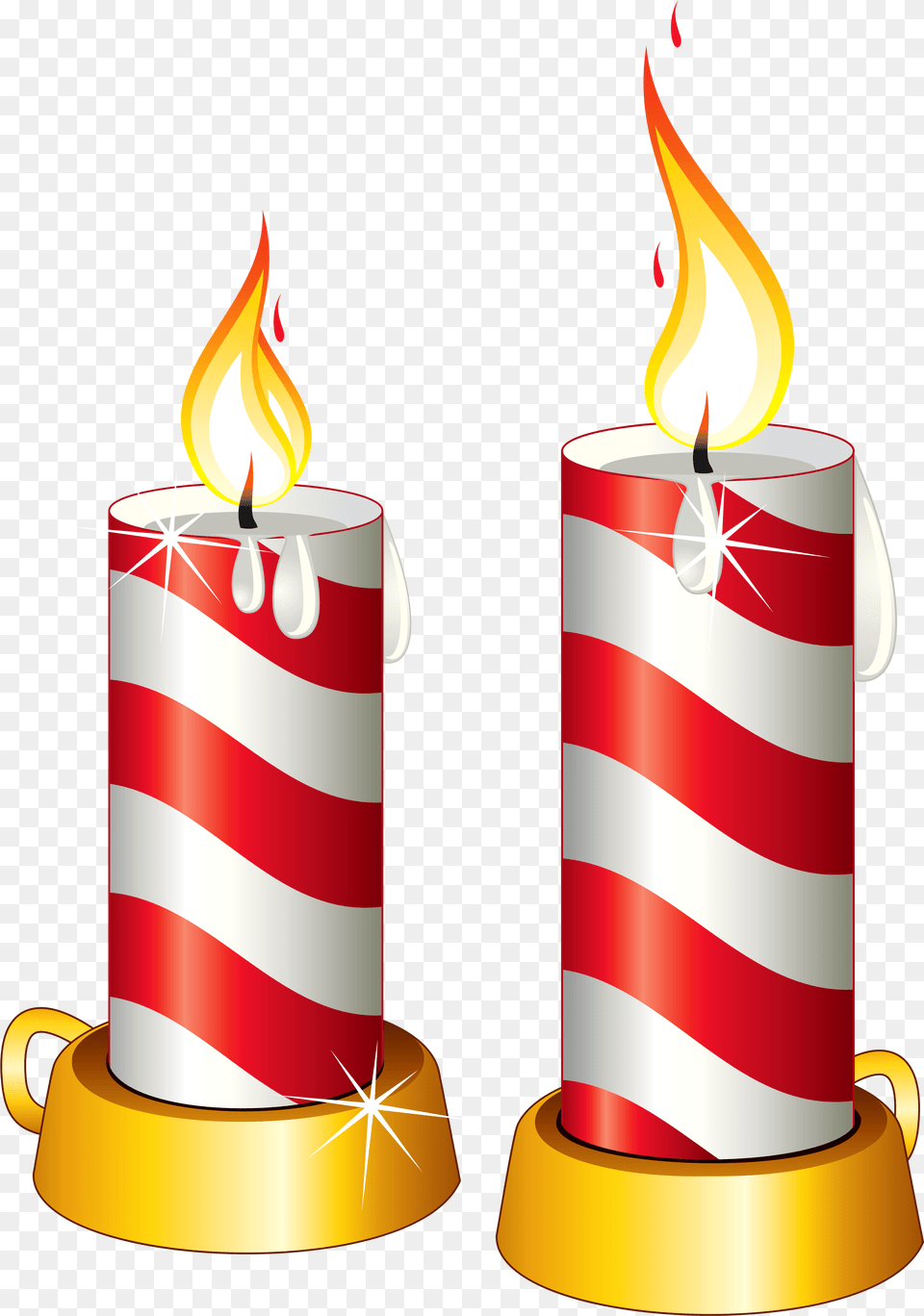 Transparent Christmas Candles Clipart Clip Art Transparent Background Candle, Dynamite, Weapon Free Png