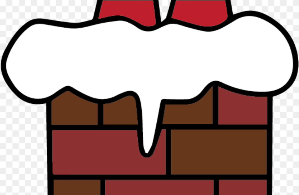 Transparent Christmas Chimney Santa In Chimney, Brick, Face, Head, Person Free Png