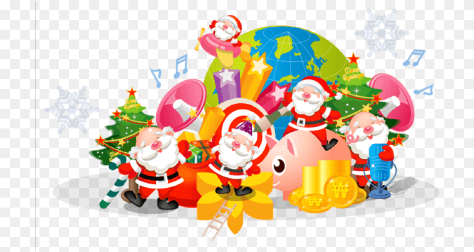 Christmas Decor With Santas Children39s Puzzles, Baby, Person, Birthday Cake, Cake Free Transparent Png