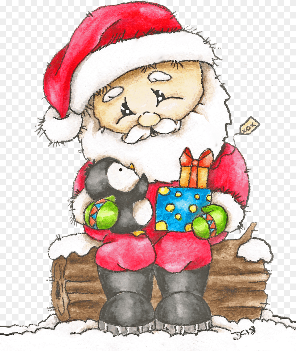 Transparent Christmas Father Cartoon, Baby, Person, Face, Head Free Png Download