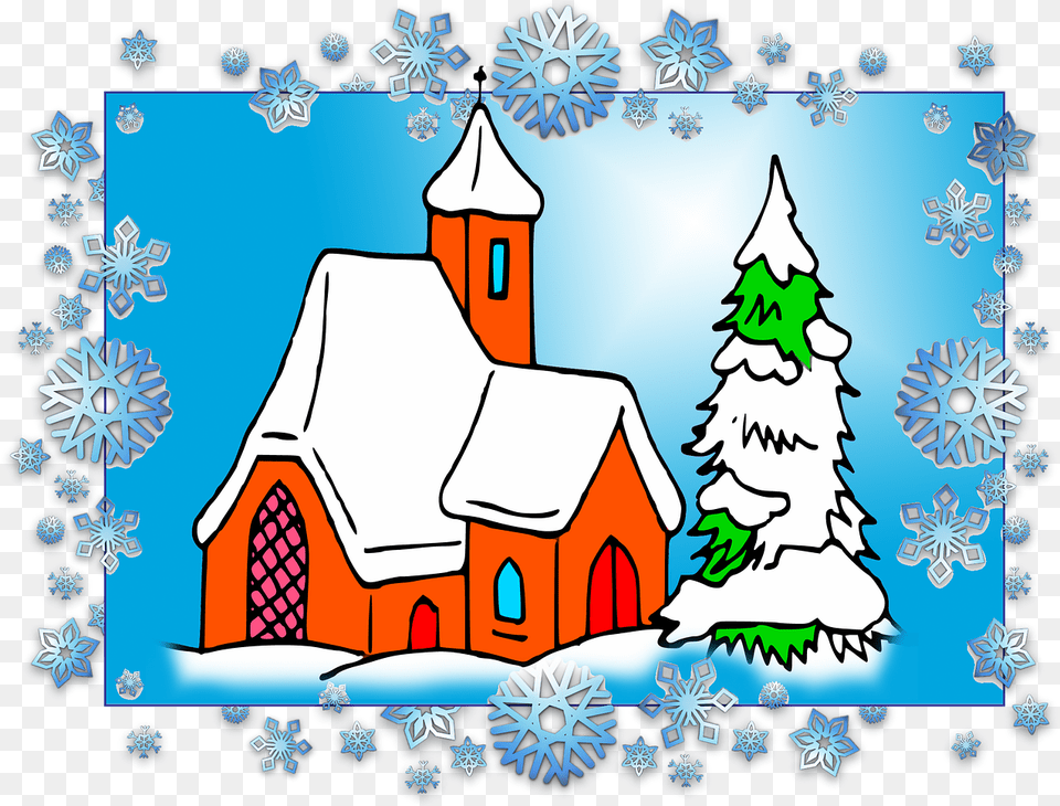 Transparent Christmas Frame Transparent Background Snowflake Border, Outdoors, Nature, Person, Baby Free Png Download