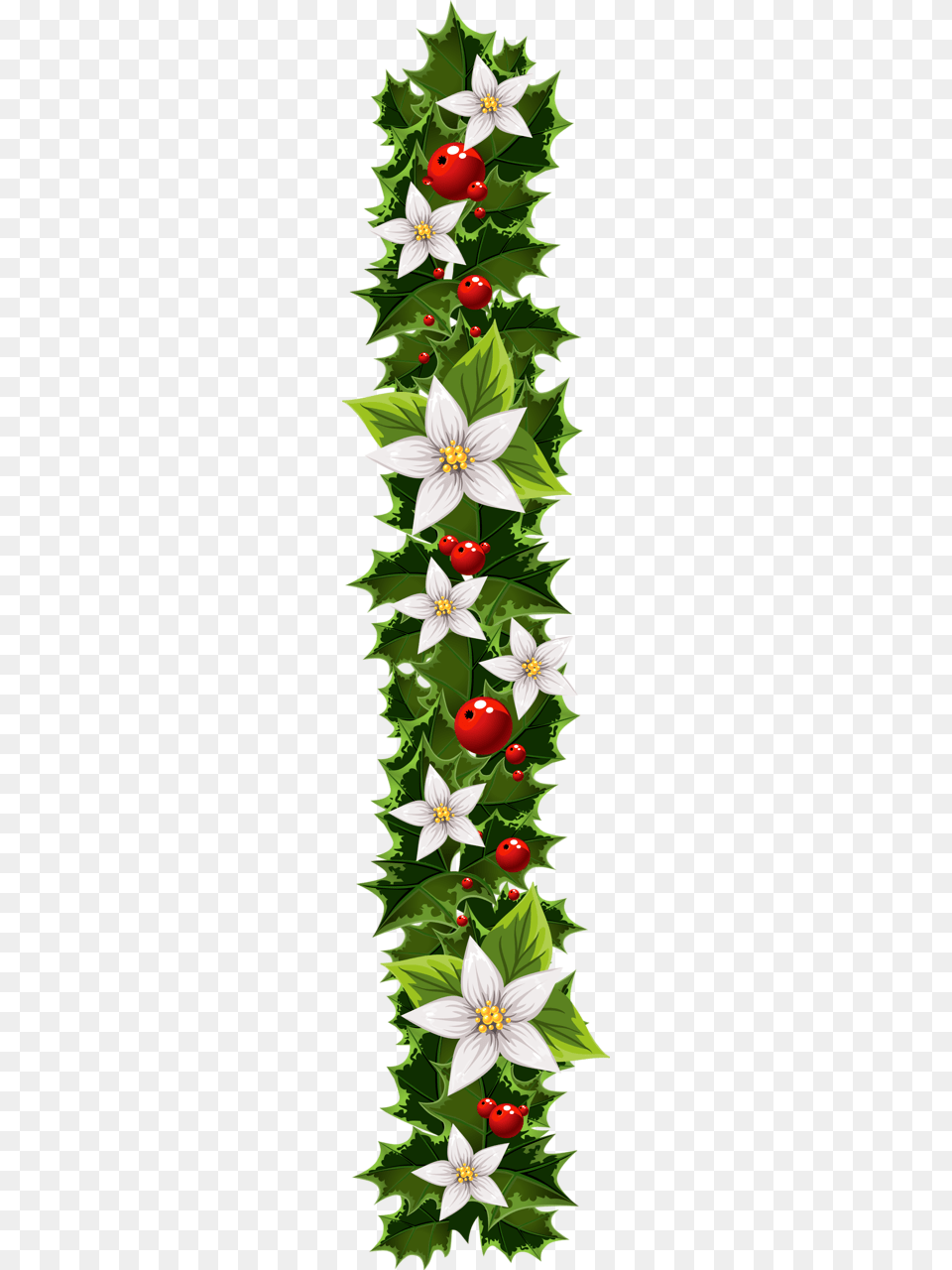 Transparent Christmas Garland Clipart Christmas Amp Transparent Christmas Garland Clipart, Food, Fruit, Plant, Produce Png