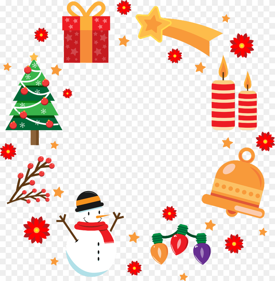 Transparent Christmas Gift Border Clipart Natal Desenho, Outdoors, Nature, Snow, Snowman Free Png Download