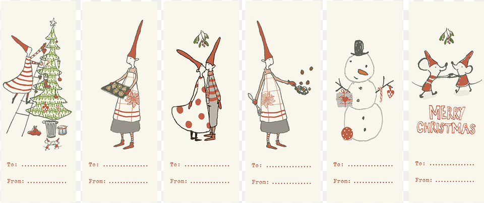 Transparent Christmas Gift Tag, Book, Publication, Comics, Person Free Png