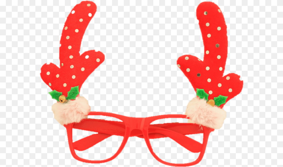 Christmas Glasses, Accessories, Clothing, Glove Free Transparent Png
