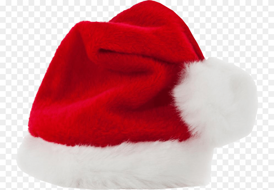 Transparent Christmas Hat, Cap, Clothing, Person Png Image