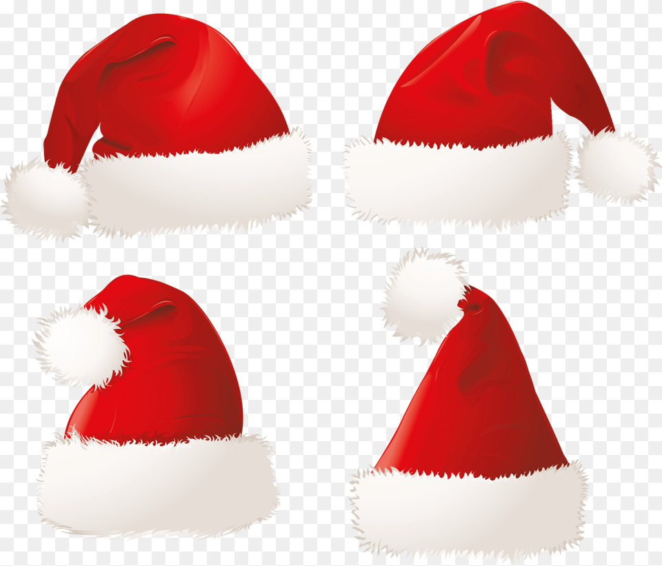 Transparent Christmas Hat, Clothing, Cap, Food, Sweets Free Png