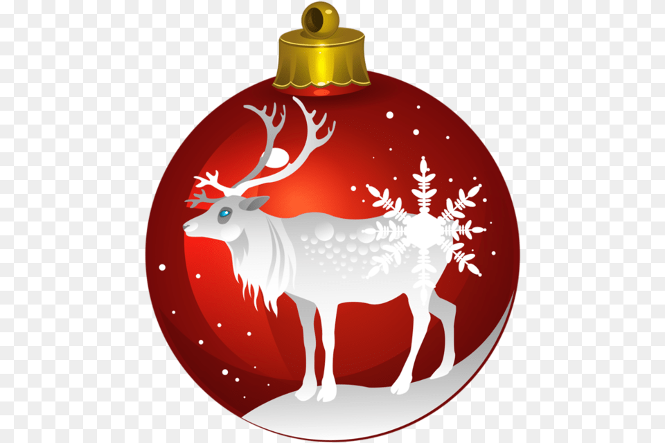 Transparent Christmas Light Clip Art Boule De Noel, Animal, Deer, Mammal, Wildlife Free Png