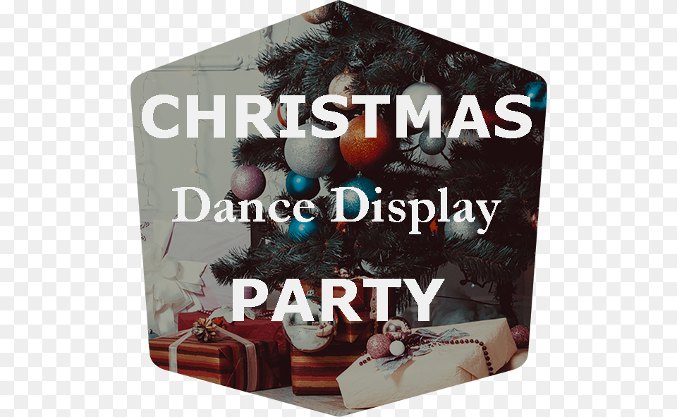 Transparent Christmas Party Flyer, Christmas Decorations, Festival, Christmas Tree Png Image