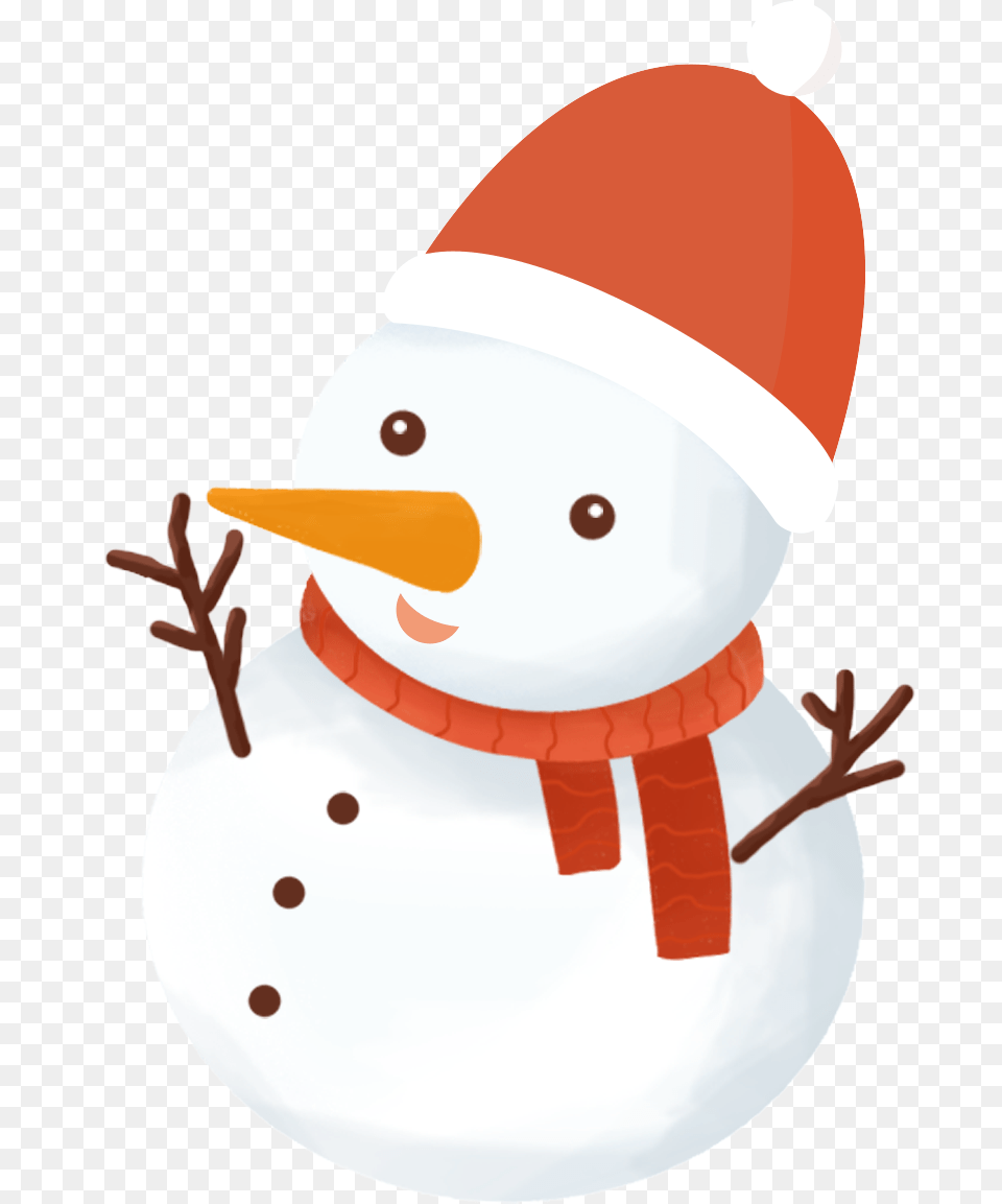 Christmas Snowman Cute Snowman Nature, Outdoors, Snow, Winter Free Transparent Png