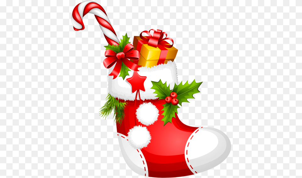 Transparent Christmas Stocking, Gift, Festival, Christmas Decorations, Clothing Free Png Download